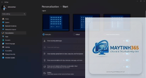 cách quản lý bố cục start menu