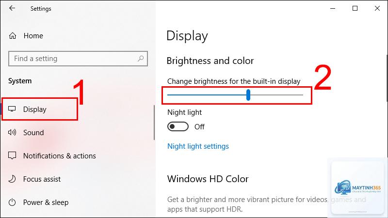 cách quản lý brightness settings - Hình 3