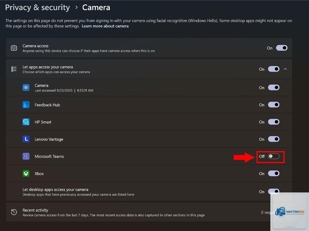 cách quản lý camera permissions - Hình 3