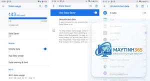 cách quản lý data saver