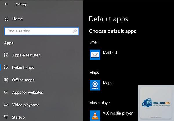 cách quản lý default apps - Hình 3