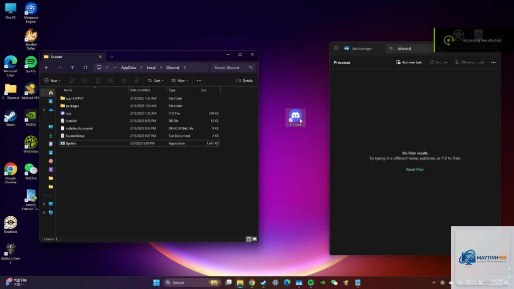 cách quản lý discord trong windows 11