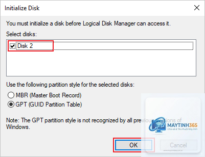 cách quản lý disk initialization - Hình 4