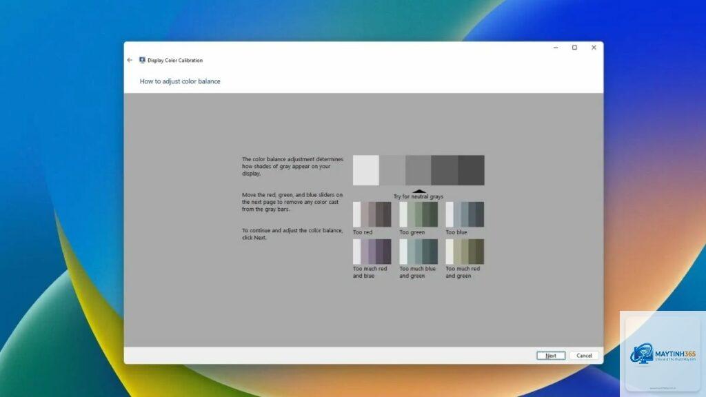 cách quản lý display colors
