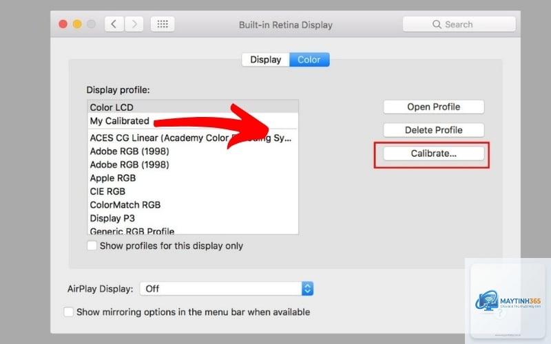 cách quản lý display colors - Hình 3