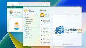 cách quản lý email accounts windows 11