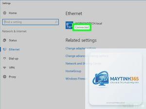 cách quản lý ethernet settings