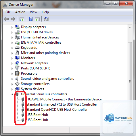 cách quản lý external devices