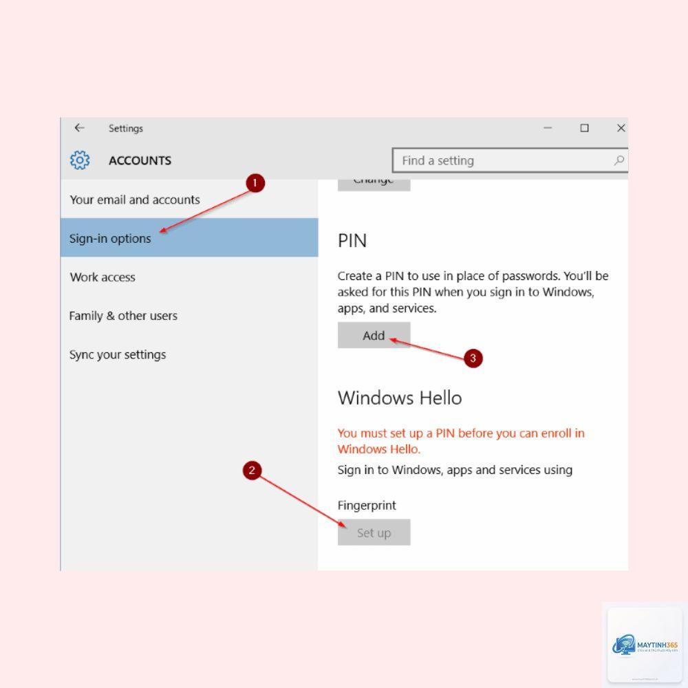cách quản lý fingerprint settings - Hình 2