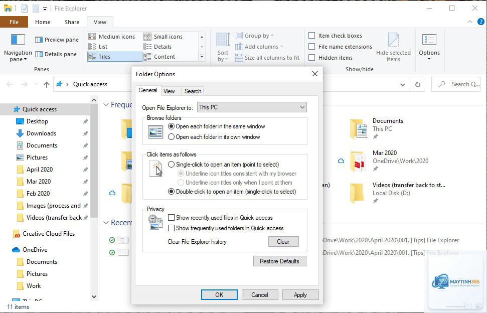 cách quản lý folder settings - Hình 5