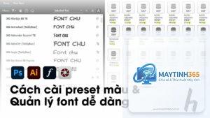 cách quản lý font settings