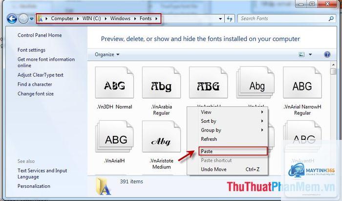 cách quản lý font settings - Hình 4
