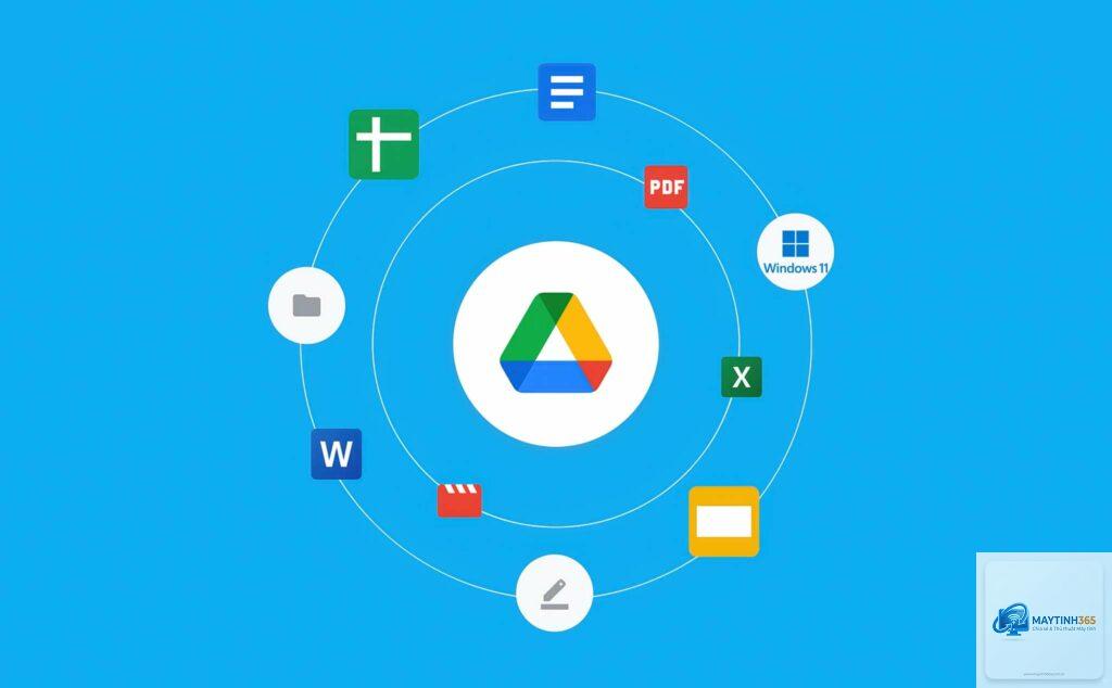 cách quản lý google drive trong windows 11