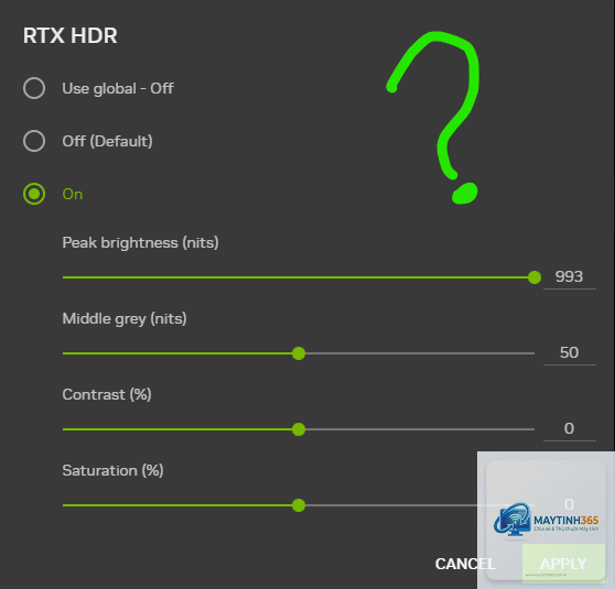 cách quản lý hdr settings - Hình 2