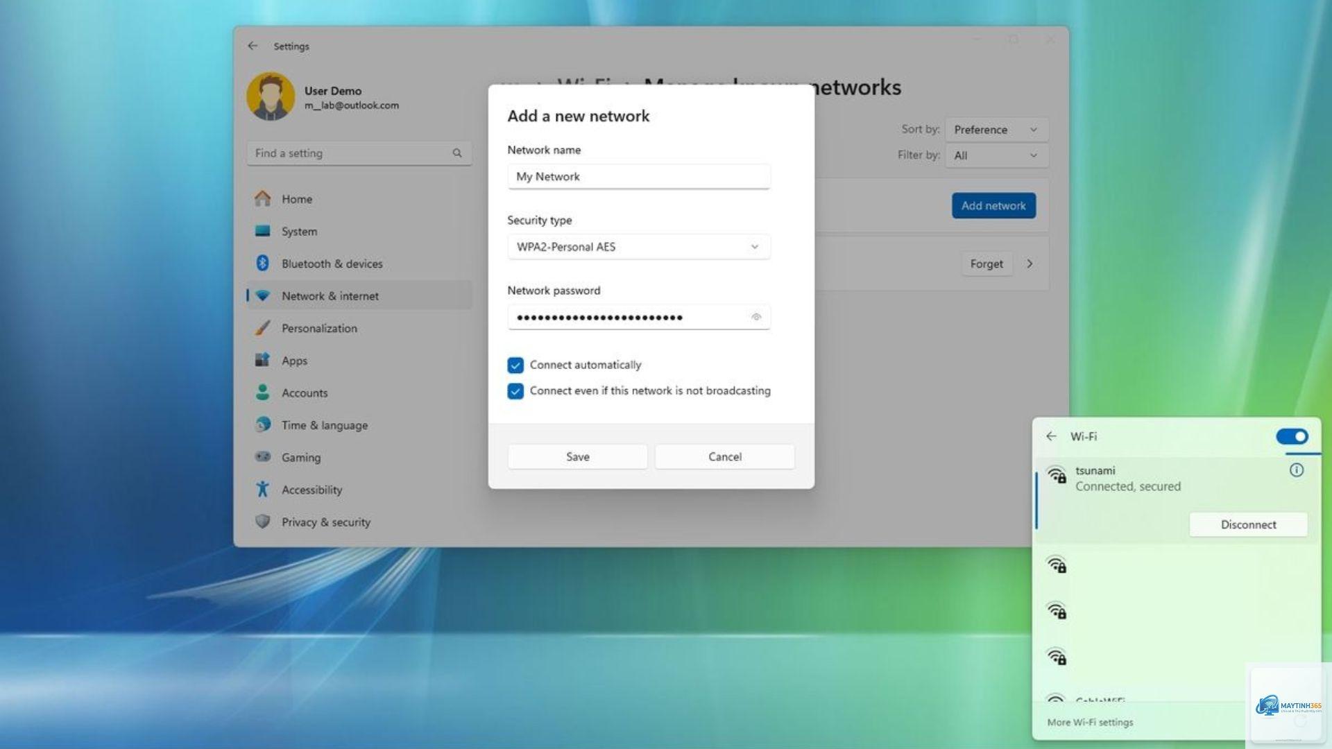 cách quản lý hệ thống mạng windows 11 - Hình 4