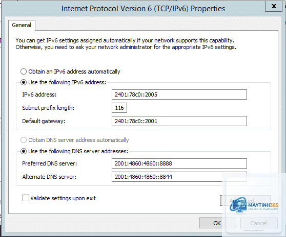 cách quản lý ipv6 settings - Hình 3