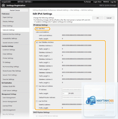 cách quản lý ipv6 settings - Hình 4