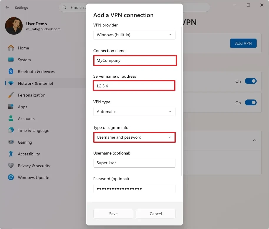 cách quản lý kết nối vpn