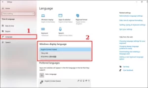 cách quản lý language settings
