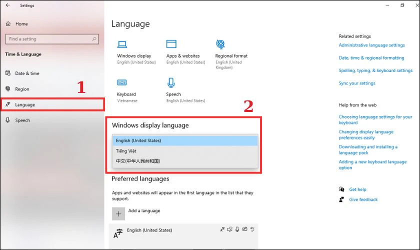 cách quản lý language settings - Hình 1