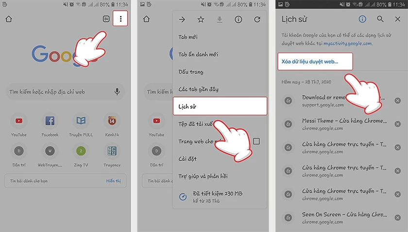 cách quản lý lịch sử tìm kiếm - Hình 5