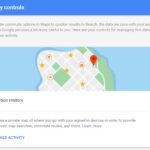 cách quản lý location history