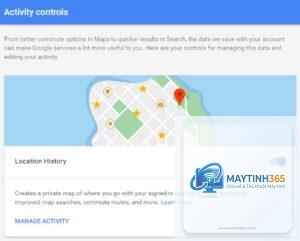cách quản lý location history