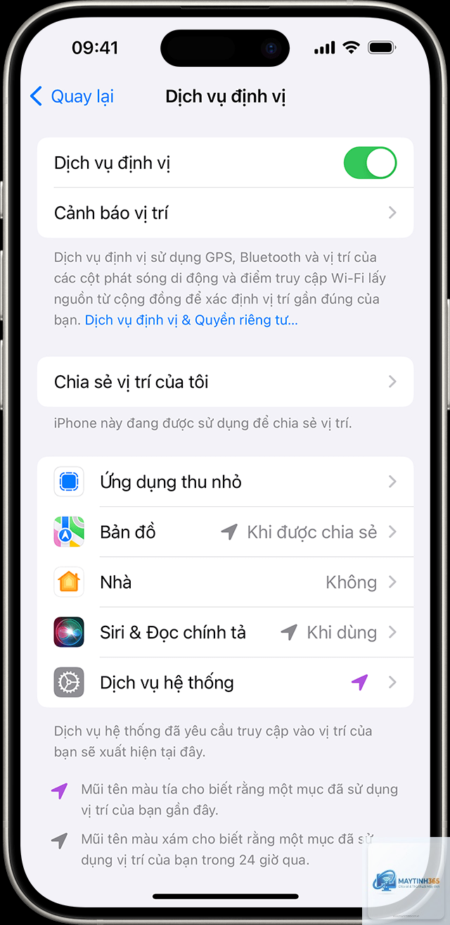 cách quản lý location settings - Hình 4
