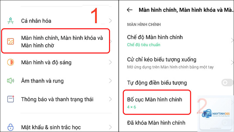 cách quản lý màn hình chính - Hình 3