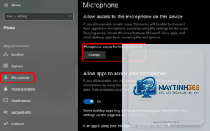 cách quản lý microphone access