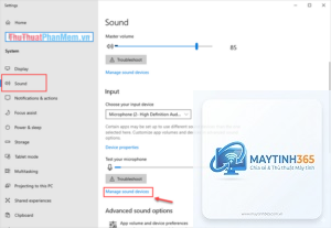 cách quản lý microphone settings