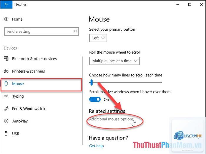 cách quản lý mouse devices