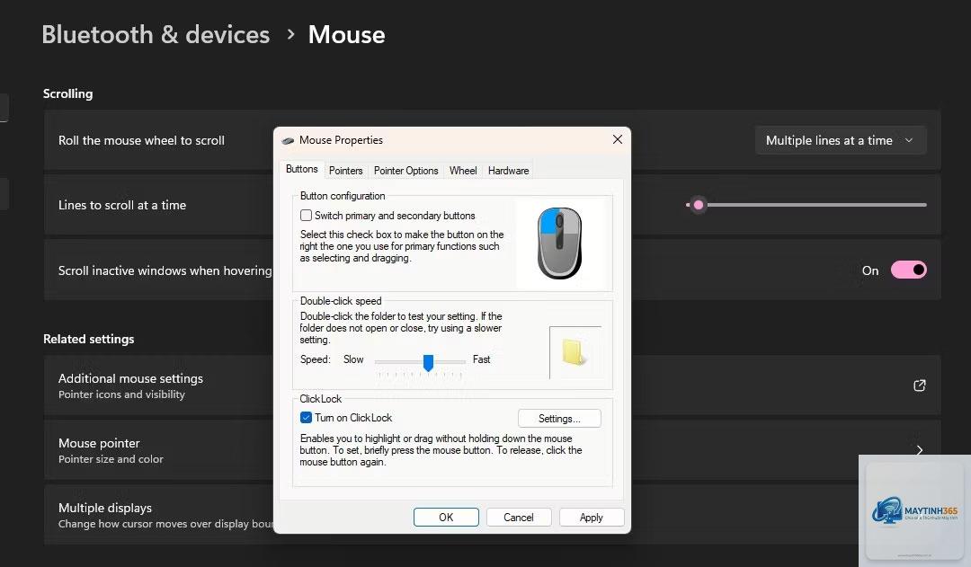 cách quản lý mouse properties - Hình 5