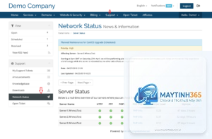 cách quản lý network status
