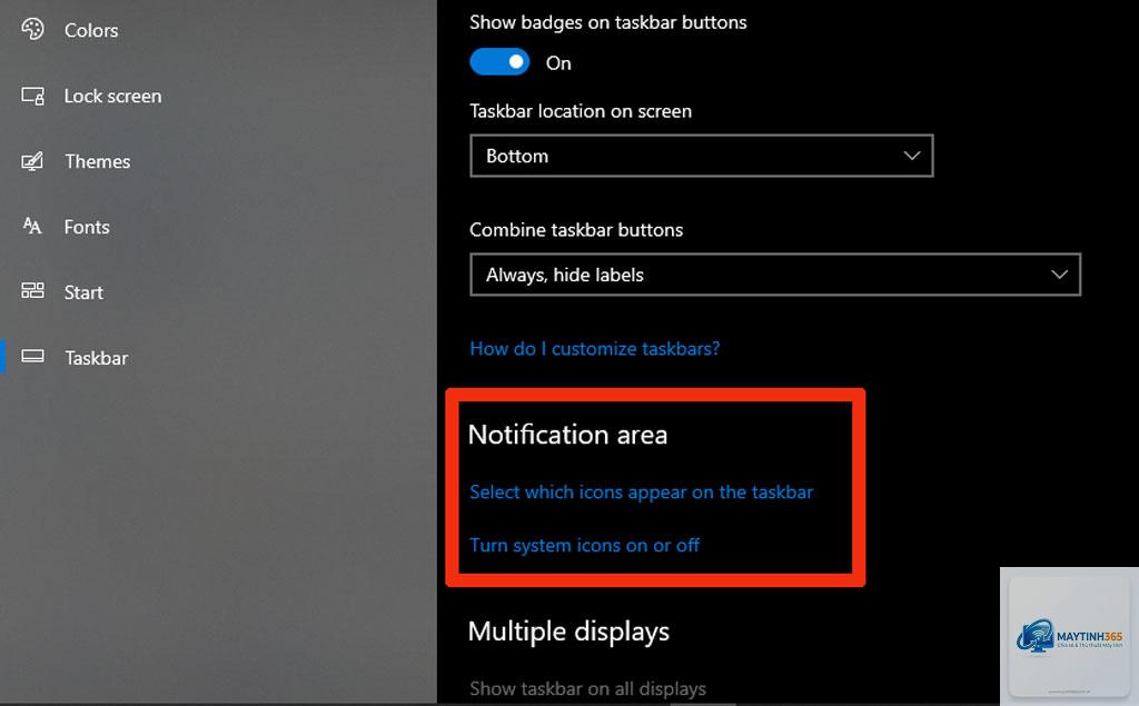 cách quản lý notification area - Hình 2
