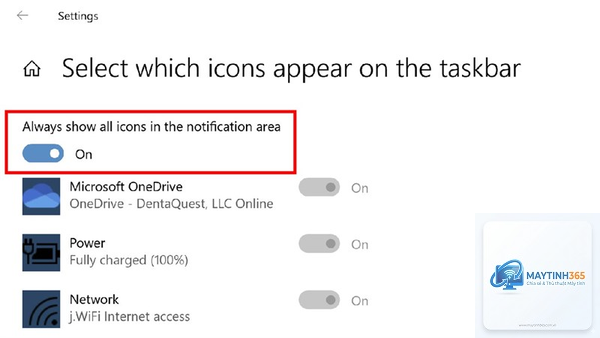 cách quản lý notification area - Hình 3