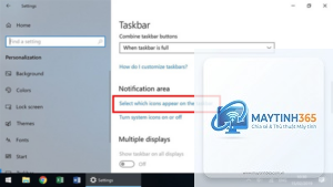 cách quản lý notification area