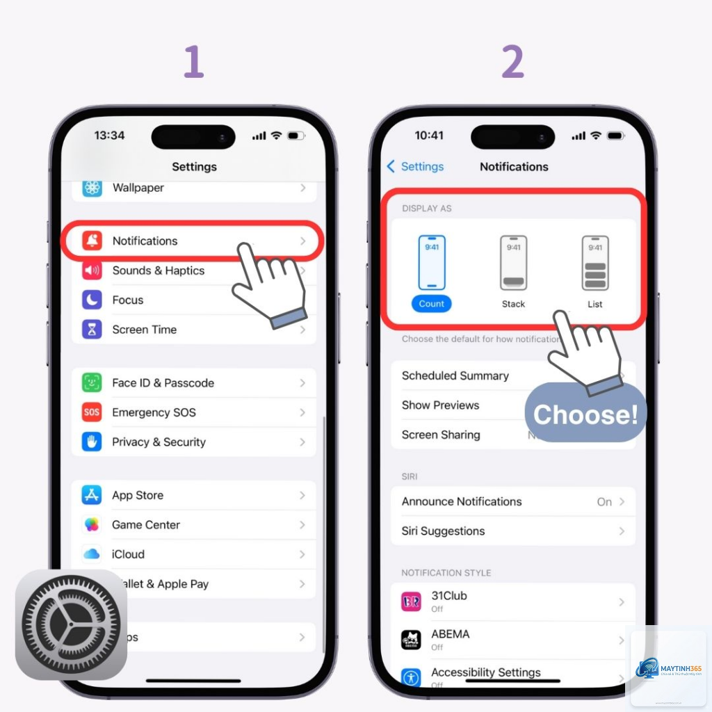 cách quản lý notification settings