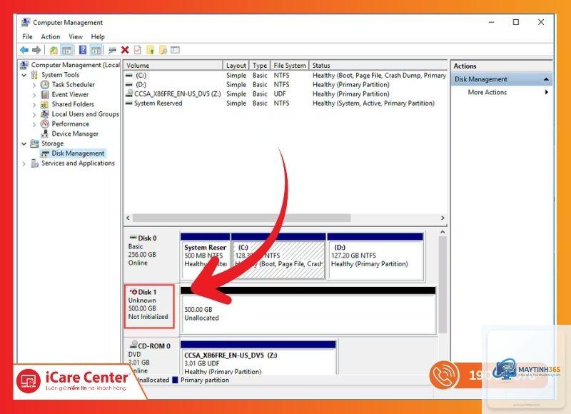 cách quản lý ổ cứng trong device manager - Hình 3