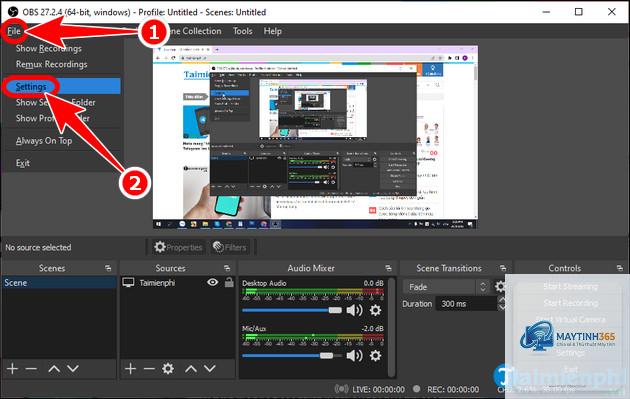 cách quản lý obs studio trong windows 11 - Hình 4