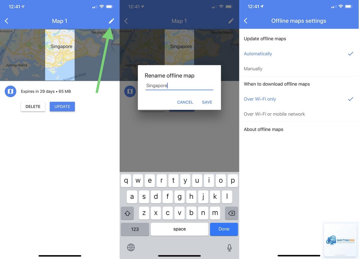 cách quản lý offline maps - Hình 4