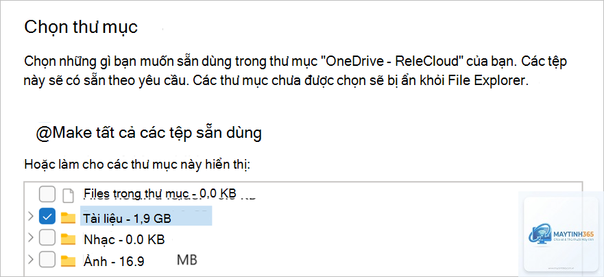 cách quản lý onedrive trong file explorer - Hình 4