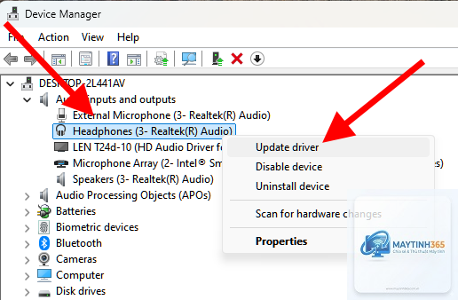 cách quản lý output devices - Hình 4