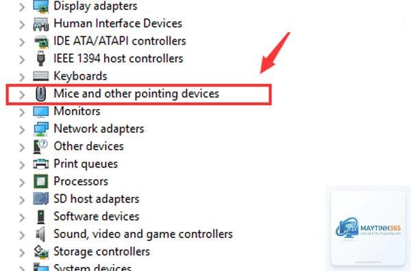 cách quản lý pointing devices - Hình 5