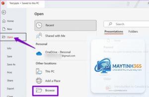 cách quản lý powerpoint trong windows 11
