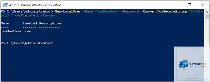 cách quản lý powershell windows 11 - Hình 5