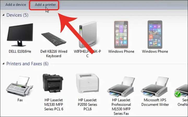 cách quản lý printer devices - Hình 2