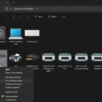 cách quản lý printers windows 11