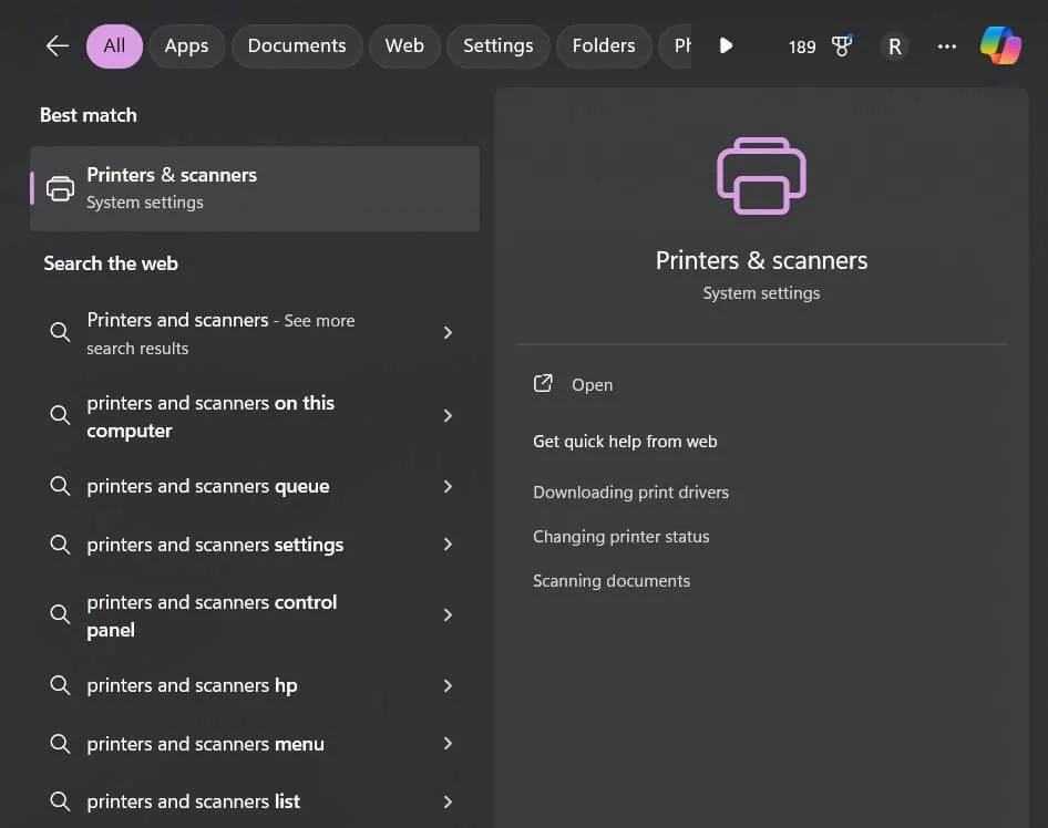cách quản lý printers windows 11 - Hình 3
