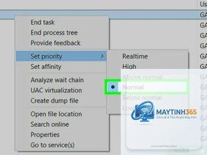 cách quản lý process priority